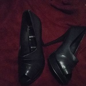 Open toe heels